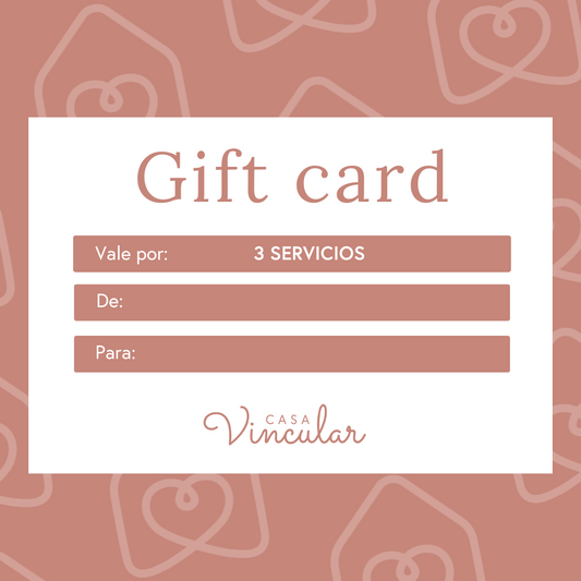 Gift card paquete full