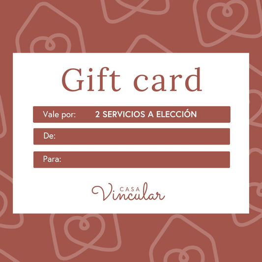 Gift Card 2 servicios